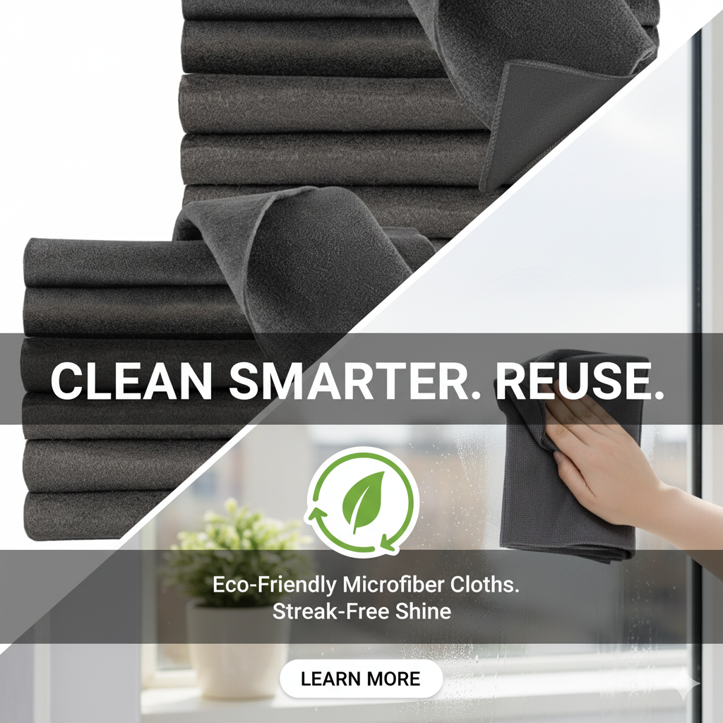 Reusable Magic Cleaning Cloth (Pack of 5)